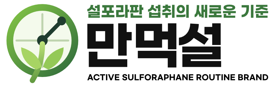  설포라판 섭취의 새로운 기준, 만먹설 | 웰빙200