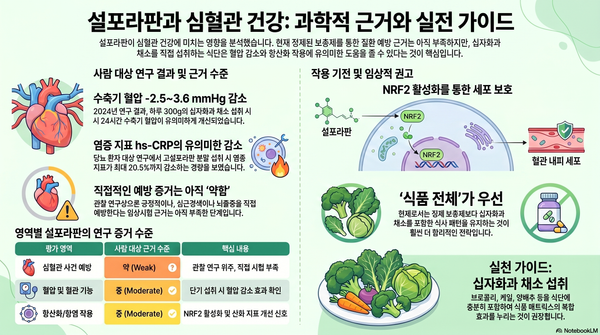 설포라판과 심혈관건강 AI 리서치