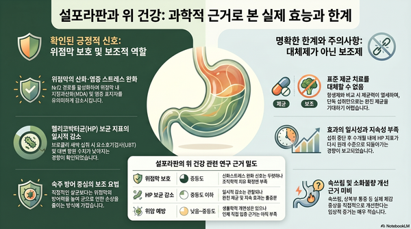 설포라판과 위 건강 AI 리서치